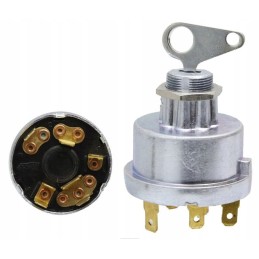 Ignition switch with key mf 3 mf 4 case jcb