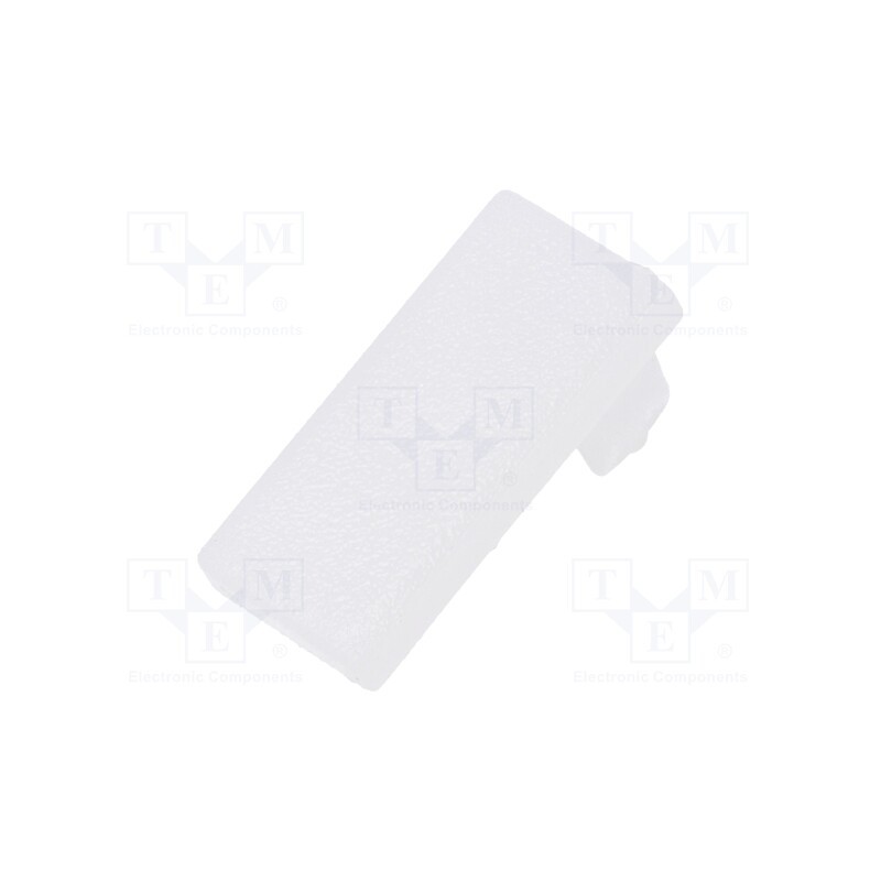 1 set x TOPMET - H8990038 -AS - Cap for LED profiles, milky, 2pcs, ABS, HI8