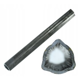 Internal triangular pipe 45x4mm, length 47 4cm d