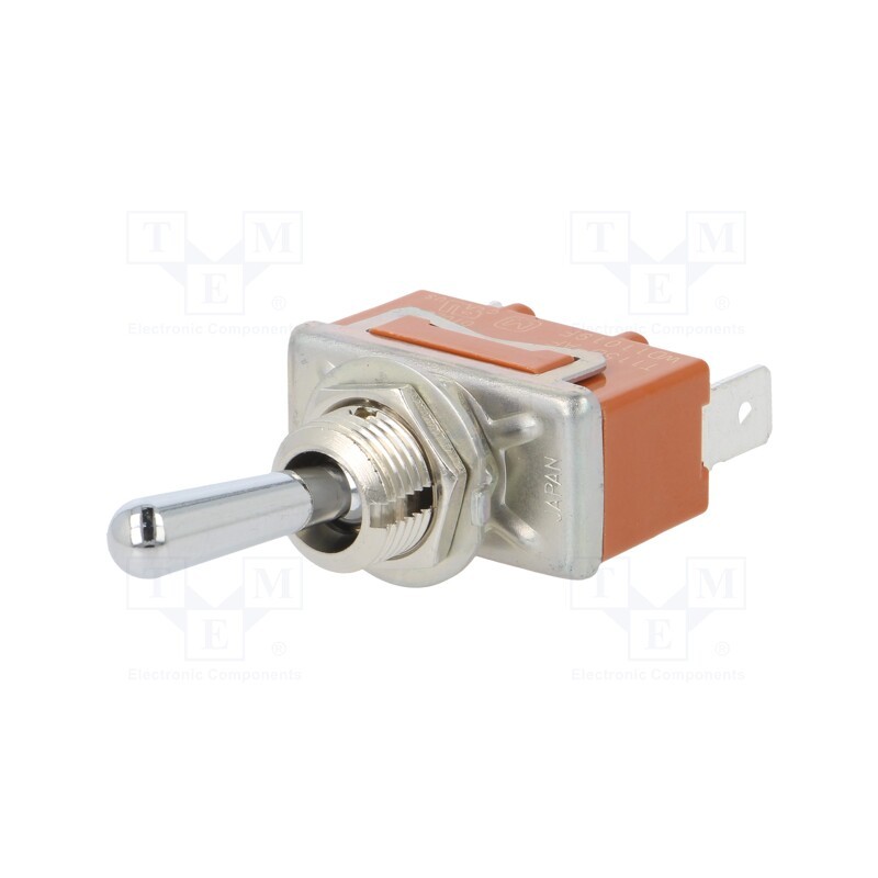 1 pcs x PANASONIC - T115DAULCSAFJ - Switch: toggle, Pos: 2, SPDT, ON-ON, 15A/250VAC, 15A/30VDC, -25÷85°C