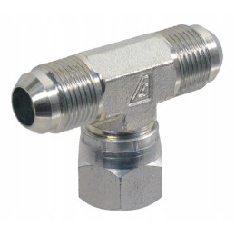 T-connector with nut 3 4 jic tou12 alfagom