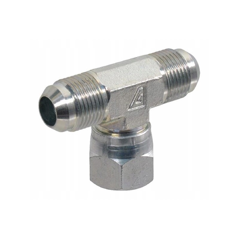 T-connector with nut 3 4 jic tou12 alfagom