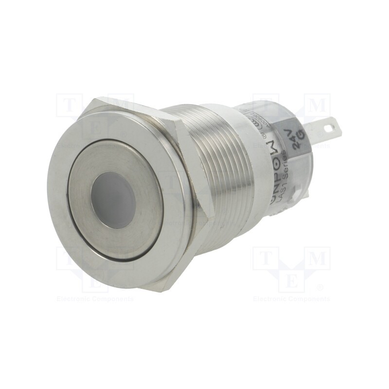 1 pcs x ONPOW - LAS1-AGQPF-11ZD/G/24V/S - Switch: vandal resistant, Pos: 2, SPDT, 0.5A/220VAC, 1A/24VDC, IP67
