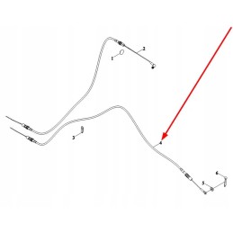 Te2s203010001k foot gas cable