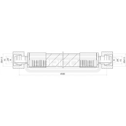 Aa13 2 4500 22 22 hydrolider hydraulic hose