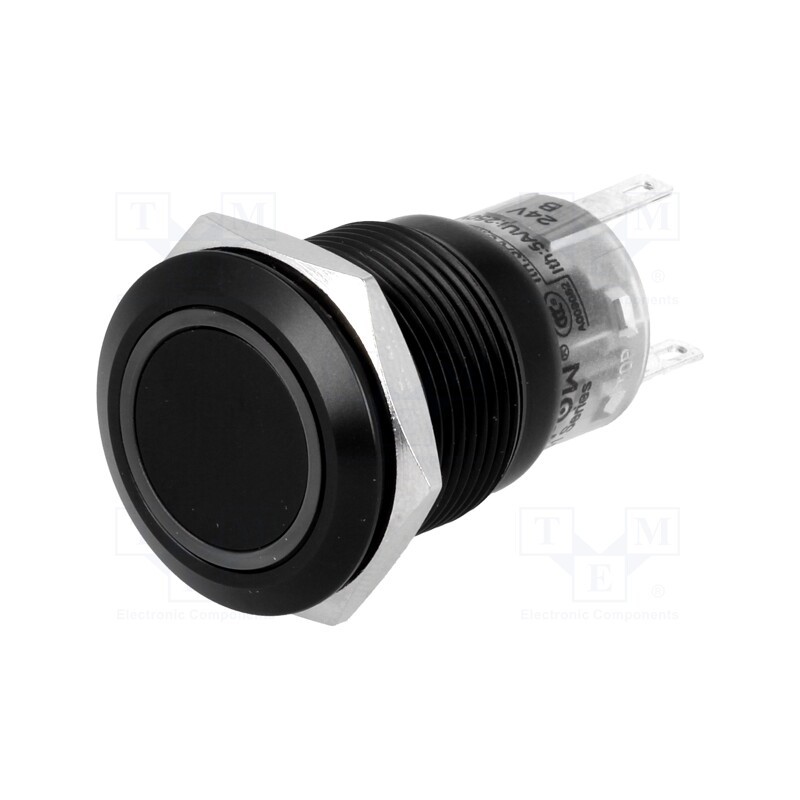 1 pcs x ONPOW - LAS1-AGQ-11E/B/24V/A - Switch: vandal resistant, Pos: 2, SPDT, 0.5A/220VAC, 1A/24VDC, IP67