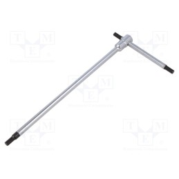 1 pcs x BETA - 951/4 - Wrench, hex key, HEX 4mm, Overall len: 175mm, Kind of handle: T