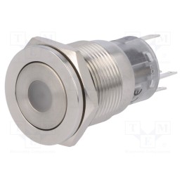 1 pcs x ONPOW - LAS1-AGQPF-11ZD/R/12V/S - Switch: vandal resistant, Pos: 2, SPDT, 0.5A/220VAC, 1A/24VDC, IP67