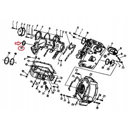 Simmering the front crankshaft ursus c 330 silicone