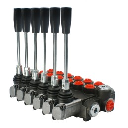 Hydraulic distributor 6s 40l 6xa1 badestnost