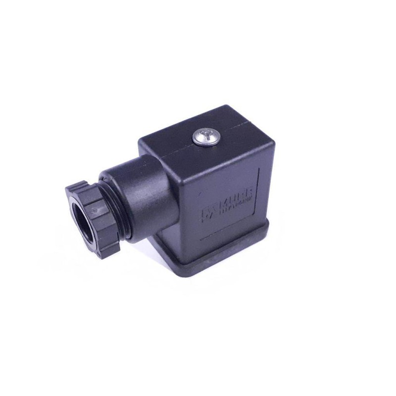 Narrow electrical plug, 3 pin, 2 pin spacing