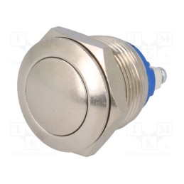 1 pcs x APEM - AV191003C900 - Switch: vandal resistant, Pos: 2, SPST-NO, 2A/48VDC, IP65, OFF-(ON)