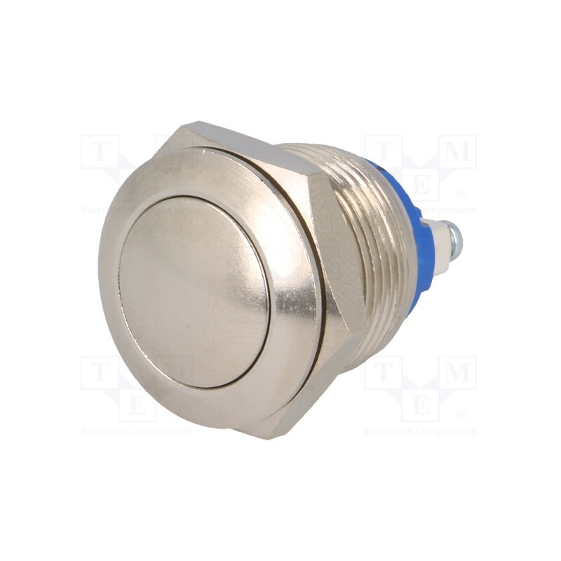 1 pcs x APEM - AV191003C900 - Switch: vandal resistant, Pos: 2, SPST-NO, 2A/48VDC, IP65, OFF-(ON)