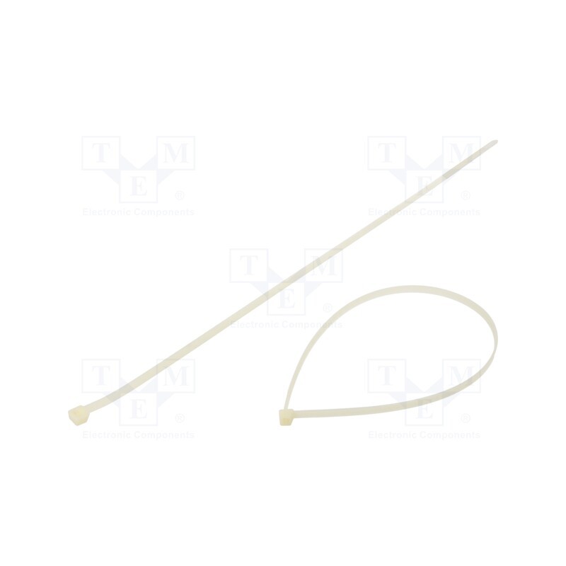 100 pcs x BM GROUP - BMB5476 - Cable tie, L: 540mm, W: 7.6mm, polyamide, 550N, natural, Ømax: 159mm
