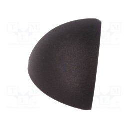 1 pcs x FATH - 093WEA302B -AS - Stopper, for angle bracket, polyamide, 30mm, black