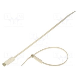 100 pcs x KSS WIRING - MCV-270 - Cable tie, with label, L: 270mm, W: 4.6mm, polyamide, 215.5N