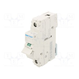1 pcs x HAGER - SBN163 - Switch-disconnector, Poles: 1, for DIN rail mounting, 63A, 230VAC