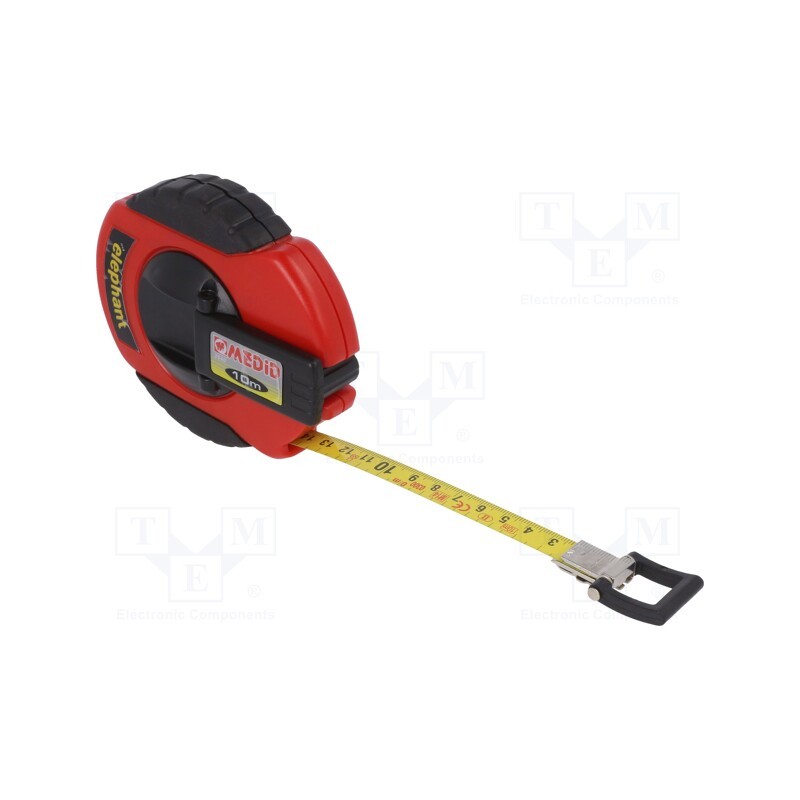 1 pcs x MEDID - 264010 -AS - Measuring tape, L: 10m, Width: 13mm, Enclos.mat: ABS,elastolan