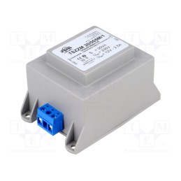 1 pcs x INDEL - TSZZM 30/005M/1 - Transformer: encapsulated, 30VA, 230VAC, 12V, 2.5A, screw type