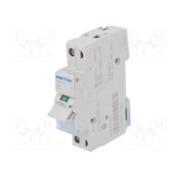 1 pcs x HAGER - SBN125 - Switch-disconnector, Poles: 1, for DIN rail mounting, 25A, 230VAC