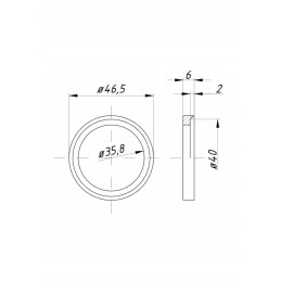 Suction valve seat oversize 0 50 c 360 couplings