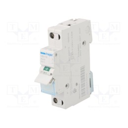 1 pcs x HAGER - SBN116 - Switch-disconnector, Poles: 1, for DIN rail mounting, 16A, 230VAC