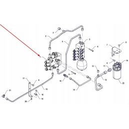 P5p37801009 hydraulic valve block