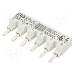 1 pcs x ABB - 2CDL230489R1606 - Busbar, 16mm2, Poles: 3, 480VAC, Inom: 80A, No.of mod: 6