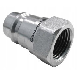 Hydraulic quick connector plug g1 2 bsp thread