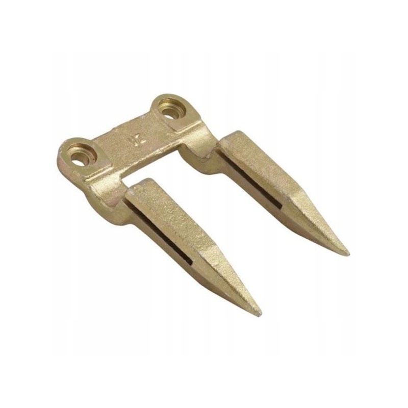 The double header bayonet without a stalk fits the Bizon