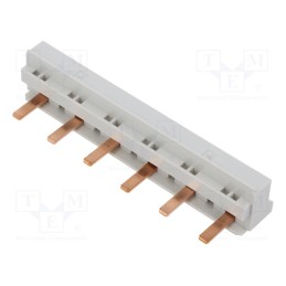 1 pcs x ABB - 2CDL231001R1006 - Busbar, 10mm2, Poles: 3, 690VAC, 690VDC, Inom: 63A, No.of mod: 6