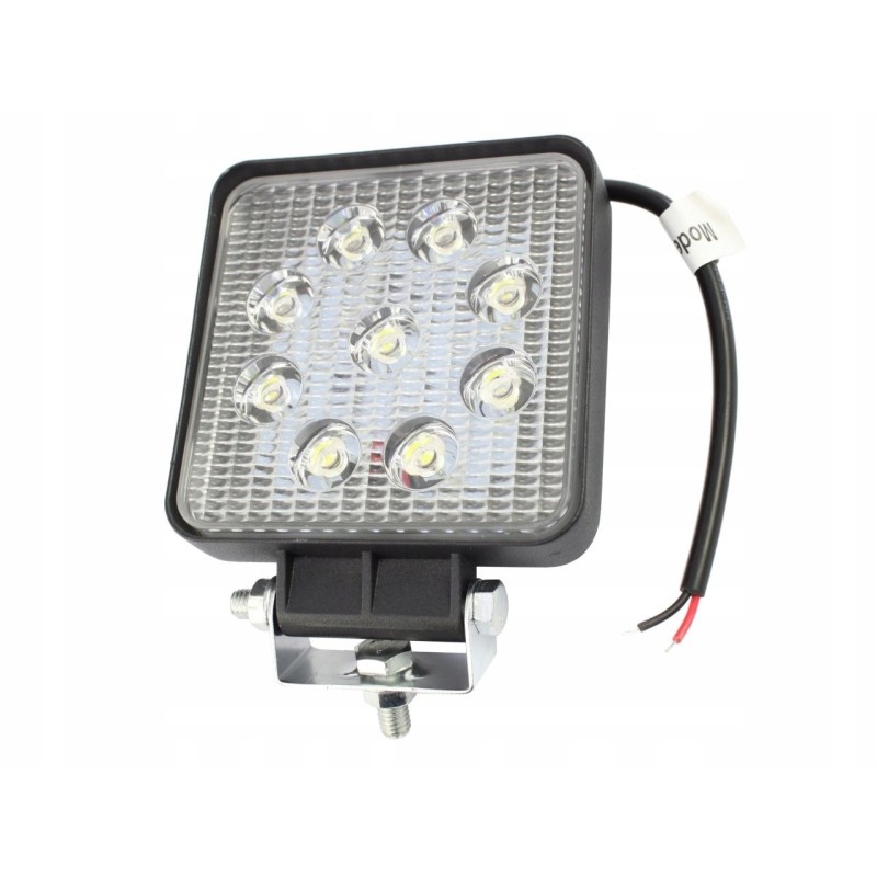 Work lamp 12 24v 9 LED square tt 13217 172
