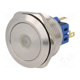 1 pcs x ONPOW - GQ28-11D/G/12V/S - Switch: vandal resistant, Pos: 2, SPDT, 3A/220VAC, 5A/24VDC, IP65