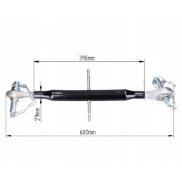 Ursus C 360 central link with pins