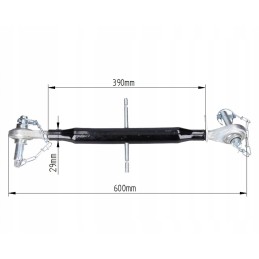 Ursus C 360 central link with pins