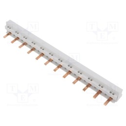 1 pcs x ABB - 2CDL231001R1012 - Busbar, 10mm2, Poles: 3, 690VAC, 690VDC, Inom: 63A, No.of mod: 12