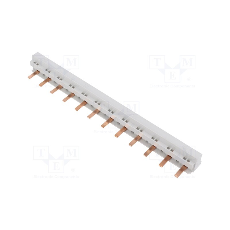 1 pcs x ABB - 2CDL231001R1012 - Busbar, 10mm2, Poles: 3, 690VAC, 690VDC, Inom: 63A, No.of mod: 12