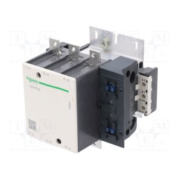 1 pcs x SCHNEIDER ELECTRIC - LC1F115P7 - Contactor: 3-pole, NO x3, 230VAC, 115A, for DIN rail mounting
