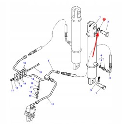 3019364x1 rear linkage retaining ring