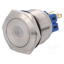 1 pcs x ONPOW - GQ25-11ZD/B/24V/S - Switch: vandal resistant, Pos: 2, SPDT, 3A/220VAC, 5A/24VDC, IP65