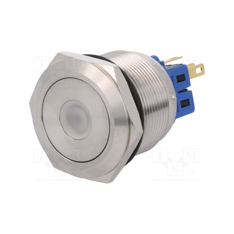 1 pcs x ONPOW - GQ25-11ZD/B/24V/S - Switch: vandal resistant, Pos: 2, SPDT, 3A/220VAC, 5A/24VDC, IP65