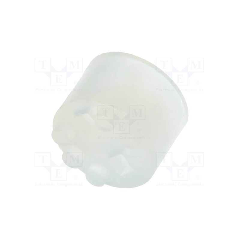 10 pcs x DREMEC - 8GE04V80385 - Spacer sleeve, LED, Øout: 5.1mm, ØLED: 5mm, L: 4.5mm, natural