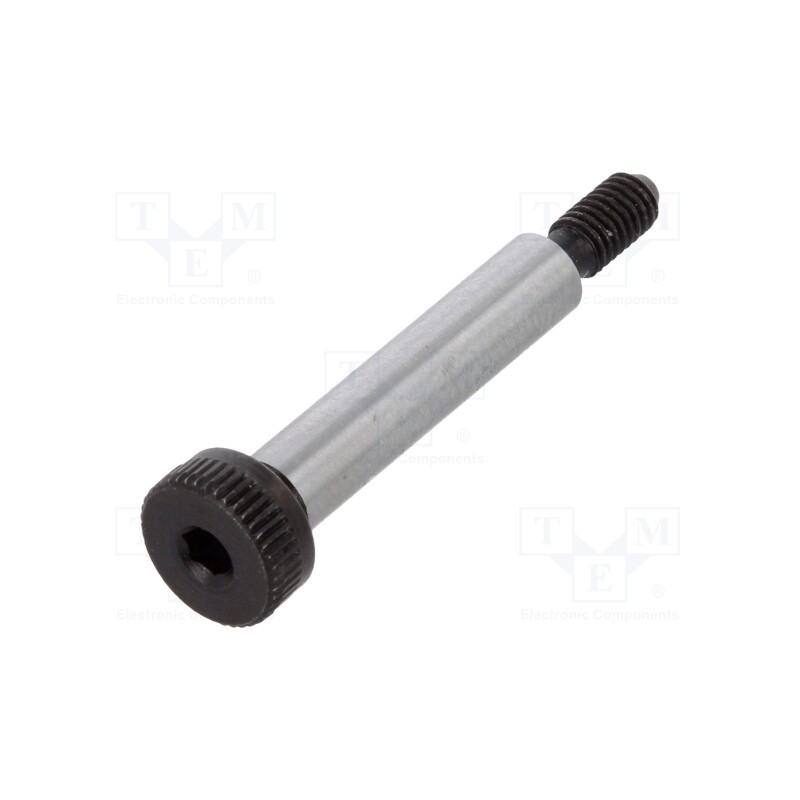 1 pcs x ELESA+GANTER - ISO 7379-4-M3-20 - Shoulder screw, steel, M3, 0.5, Thread len: 7mm, hex key, HEX 2mm