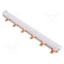 1 pcs x ABB - 2CDL220001R1012 - Busbar, 10mm2, Poles: 2, 690VAC, 690VDC, Inom: 63A, No.of mod: 12