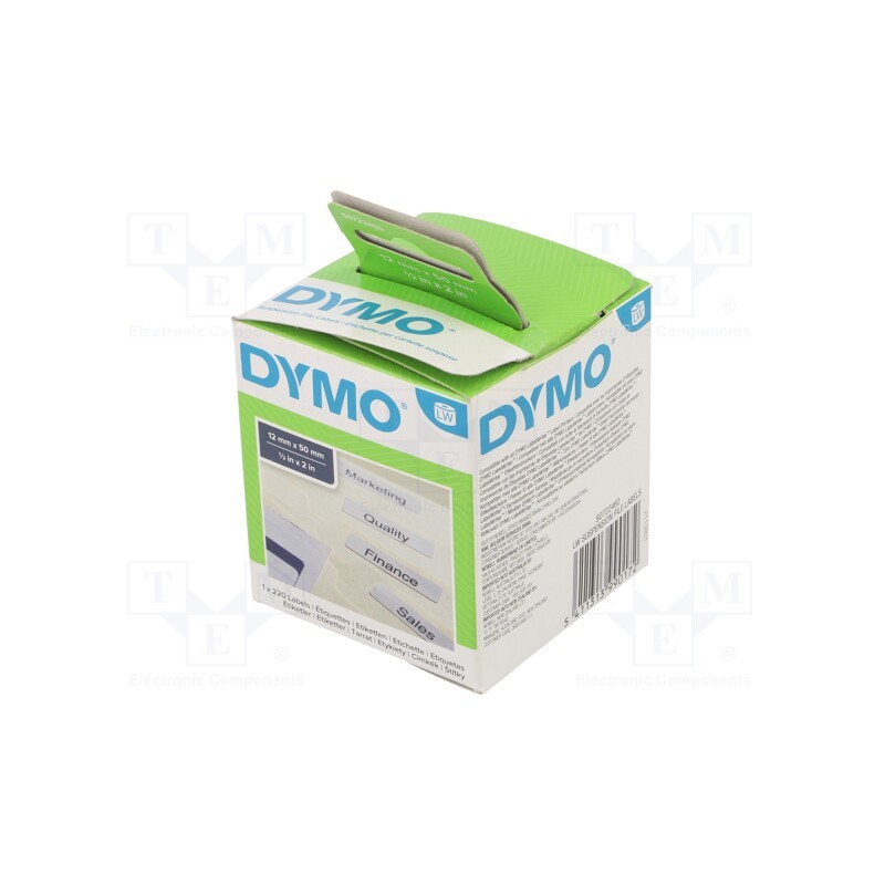 1 pcs x DYMO - S0722460 - Label, 50mm, 12mm, white