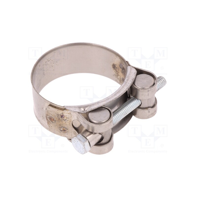 1 pcs x MPC INDUSTRIES - S4044 - T-bolt clamp, W: 22mm, Clamping: 44÷47mm, chrome steel AISI 430, S
