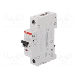 1 pcs x ABB - 2CDS251001R0021 - Circuit breaker, 230/400VAC, Inom: 2A, Poles: 1, Charact: D, 6kA