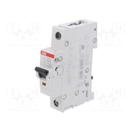 1 pcs x ABB - 2CDS251001R0981 - Circuit breaker, 230/400VAC, Inom: 0.5A, Poles: 1, Charact: D, 6kA