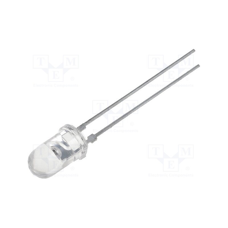 2 pcs x ams OSRAM - SFH 300-3/4 - Phototransistor, 5mm, λp max: 850nm, 35V, 50°, Lens: transparent