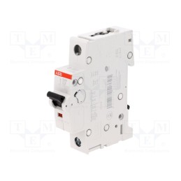 1 pcs x ABB - 2CDS251001R0024 - Circuit breaker, 230/400VAC, Inom: 2A, Poles: 1, Charact: C, 6kA